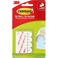 3M - Tiras Command Pequeñas (12 Pack-Caja)